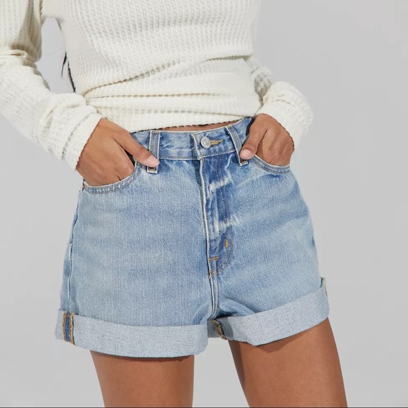 Urban Outfitters BDG High Rise Mom Shorts - Picture 1 of 7